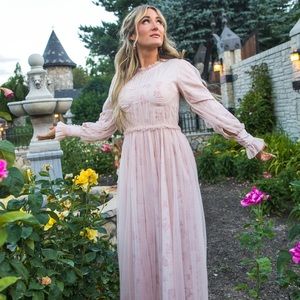 Beautiful mommy and me matching dresses